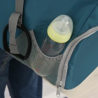 HOMCOM Child Carrier Baby Backpack Carrier for Hiking with Ergonomic Hip Seat Detachable Backpack and Canopy Adjustable Straps for Toddlers Age 6 to 36 Months(m-12)