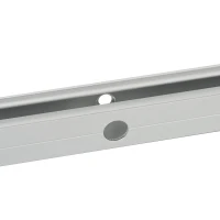 HOMCOM 77.5cm Modern Sliding Door Set Kit w/ Frosted Glass Door Aluminium Rail Opaque Home Decoration DIY Office Style(m-10)