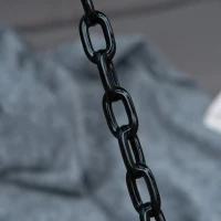 Outsunny Swing Chair Bed Canopy 2 Person Double Hammock Garden Bench Rocking Sun Lounger Outdoor Backyard Furniture with Cushion - Grey(m-11)