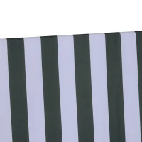 Outsunny 3-person Outdoor Porch Swing Lounge Chair Bench w/ Adjustable Canopy(m-11)