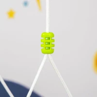 Outsunny Baby Swing Seat, Kids Hanging Hammock Chair, with Cotton-Padded Pillow, Wooden Frame, Indoor Outdoor Use, for Ages 6-36 Months, Grey(m-11)