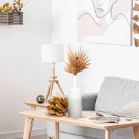 HOMCOM Vaso para Flores de Metal Vaso Decorativo para Flores Moderno com Textura 3D  Ø15x45,5 cm Cinza(m-7)