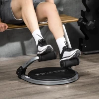 HOMCOM Multitrainer opvouwbaar, in hoogte verstelbaar hometrainingsapparaat, zwart(m-2)