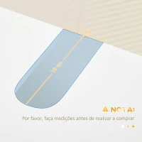 kleankin Móvel para Lavatório Pousar Moderno com 2 Portas e Pés de Aço 60x30x65 cm Branco e Dourado(m-6)