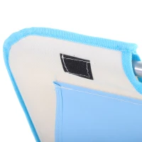 Outsunny 2 Pieces Outdoor Lounger Beach Mat Patio Steel Reclining Chair Set w/ Pillow Sunbath Beige(m-10)