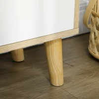 HOMCOM Mobile Porta TV fino 65" con Armadietti e Ripiani Aperti, 150x30x42cm(m-9)