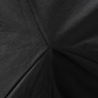 Outsunny Funda Protectora para Muebles de Jardín en Forma de L Cubierta para Sofás Exterior con Hebillas de Tracción Tela Oxford 600D Impermeable 260x76x82 cm Negro(m-8)