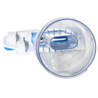 Outsunny Aspirador Limpiafondos Inalámbrico para Piscina con Poste Telescópico 54-113 cm de Uso Manual 20x17x161 cm Blanco(m-8)