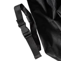 Outsunny Funda Protectora para Muebles de Jardín en Forma de L Cubierta para Sofás Exterior con Hebillas de Tracción Tela Oxford 600D Impermeable 260x76x82 cm Negro(m-7)