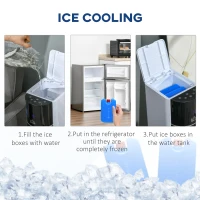 HOMCOM Portable Air Cooler, 3L Tank Evaporative Ice Cooling Tower Fan with 3 Modes, 3 Speeds, Remote, Timer, 60° Oscillating, Portable Swamp Cooler for Home Bedroom, White(m-7)
