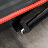 HOMCOM Cinta de Correr Plegable Cinta de Andar 1-6 km/h con Botón de Emergencia Pantalla LCD Control Remoto Potencia de Motor 500W Ahorra Espacio 133x61x103 cm Negro(m-8)