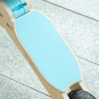 AIYAPLAY Draisienne Trottinette enfants vélo d'équilibre 2 en 1 évolutive 18 Mois à 3 Ans effet bois Charge Max. 30 kg Bleu(m-8)