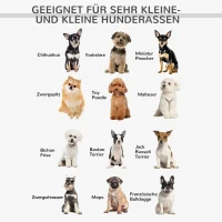 PawHut Sofa dla psa, kanapa dla psa, legowisko dla psa z podniesionymi stopami, kanapa dla psa, szara(m-7)