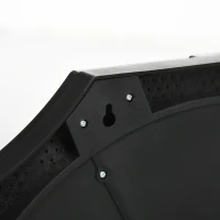 SPORTNOW Alvo Eletrónico Dobrável com 31 Jogos para 8 Jogadores com 6 Dardos e 6 Pontas de Substituição Ecrã LCD 83x4x45 cm Preto(m-9)