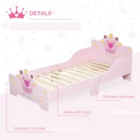 Homcom Pat Copii 3–6 Ani – Lemn Natural cu Margini Ridicate(m-4)