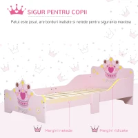 Homcom Pat Copii 3–6 Ani – Lemn Natural cu Margini Ridicate(m-5)