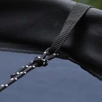 Outsunny 8-Person Camping Tent, Waterproof Family Tent, Tunnel Design, 4 Large Windows, Sleeping Cabins 3000mm Water Column Grey(m-9)