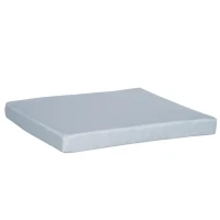 Outsunny Outdoor Seat Cushion Pads for Rattan Furniture, 3 PCs Garden Furniture Cushions, Grey(m-10)