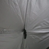 Outsunny Tenda de Campismo para 2-3 Pessoas Impermeável PU2000 mm Proteção UV50+ com Bolsa de Transporte 210x210x150 cm Verde(m-8)