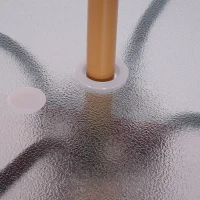 Balkontafel tuin bijzettafel tuinmeubelen terrastafel met parasolgat(m-6)