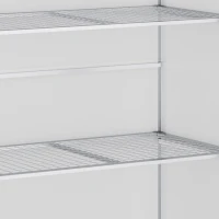 Outsunny Aluminium Kas 129.5cm x 58cm x 140.5cm(m-8)