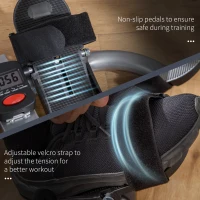 Homcom Aparat Vaslit – Pliabil cu 4 Niveluri Rezistenta & Monitor(m-6)