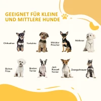 PawHut Türschutzgitter für Hunde, Einhandbedienung, Doppelverriegelung, leuchtender Griff, 103 cm x 4 cm x 76 cm(m-4)