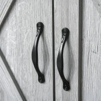 HOMCOM Aparador de Cocina Buffet para Salón con 1 Cajón 2 Puertas y Estante Interior Ajustable Mueble Auxiliar Decorativo para Comedor 80x39,7x80 cm Gris(m-9)