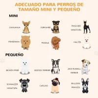 PawHut Caseta para Perros de Madera Jaula Casa para Mascotas con Puerta de Alambre con Cerradura y Asas Huecas Laterales para Interior y Exterior 80x55x53,5 cm Gris(m-8)