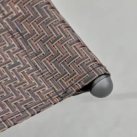 Outsunny Tumbona Mecedora de Exterior con Reposabrazos Reposacabezas y Efecto de Ratán para Jardín Terraza Patio Carga Máx. 160 kg 157x60x80 cm Marrón(m-9)