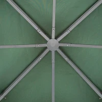 Vervangend dak voor metalen tuinpaviljoen paviljoen partytent tuintent 3x3m(m-9)