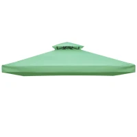 Outsunny vervangingsdak 300 cm x 400 cm(m-11)