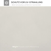 Vervangend dak voor metalen tuinpaviljoen paviljoen partytent tuintent 3x3 / 3x4m(m-4)