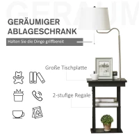 HOMCOM 2-in-1 vloerlamp(m-4)