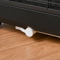 HOMCOM 785W Portable Air Conditioner 4 Modes LED Display 24 Timer Home Office Black(m-12)