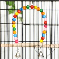 PawHut Gaiola para Pássaros com Rodas com 4 Comedouros 3 Poleiros Brinquedos Bandeja Amovível e Prateleira 79x49x133 cm Preto(m-8)