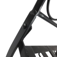 Outsunny 3PCs Bistro Set, Outdoor Metal Frame Mosaic Decoration Garden Table and Chair Set, Patio Folding Chairs Furniture Set(m-8)