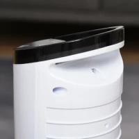 HOMCOM 31" Freestanding Tower Fan, 3 Speed 3 Mode, 7.5H Timer, Oscillating, LED Panel, Remote Control, 31 Inch Standing Fan, White(m-11)