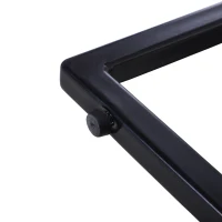 HOMCOM® 3-delige set salontafel nesttafel bijzettafel koffietafel metalen poot MDF 3 kleuren 55 x 40 x 45 cm/48 x 37 x 40 cm/41 x 34 x 35 cm | Aosom.de(m-8)