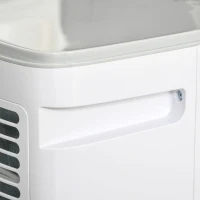 HOMCOM 7000 BTU Air Conditioning Unit, 3-in-1 Portable Air Conditioner, Dehumidifier, Cooling Fan with Remote Control, LED Display, 2 Speeds, 24H Timer, Window Venting Kit, 15m²(m-10)