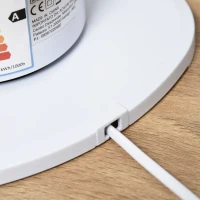 HOMCOM 31" Freestanding Tower Fan, 3 Speed 3 Mode, 7.5H Timer, Oscillating, LED Panel, Remote Control, 31 Inch Standing Fan, White(m-12)