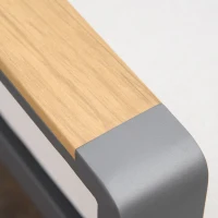 Outsunny Zestaw Mebli Ogrodowych dla 6 Osób z Sofą, Fotelami, Stolikiem, Poduszkami, Ramą z Aluminium, Kremowobiały(m-9)