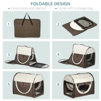 Bolsa de transporte gato cão Animais de estimação Viagem dobrável de Viagem 2 cores(m-4)