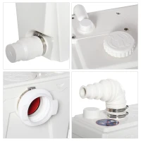 HOMCOM POMPA ROZDRABNIACZ PRZEPOMPOWNIA MŁYNEK(m-7)