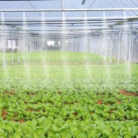 Outsunny Nebulizador de Água para Jardins Sistema de Resfriamento por Nebulização para Pátio Jardim Ar Livre 6m Preto(m-7)