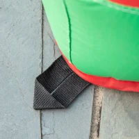 Outsunny dmuchany zamek świąteczny 325 cm x 270 cm x 175 cm(m-9)