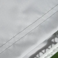 PawHut Dog Bed with Water-Resistant Sun Canopy, Elevated Dog Bed with Soft Cushion, for Indoors, Outdoors, Small, Medium Dogs(m-9)