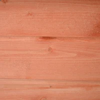 Outsunny Wooden Garden Storage Shed Tool Cabinet Double Door 128x50x90cm(m-8)