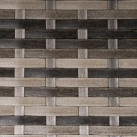 Outsunny Masuta din Ratan Sintetic pentru Exterior si Gradina Gri(m-8)