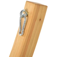 Outsunny 3.25m Wooden Hammock Stand Universal Fit Garden Picnic Camp Accessories(m-9)